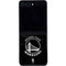 NBA Golden State Warriors Black Animal Print Galaxy Z Flip5 5G Skin